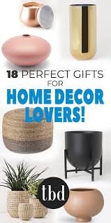 18 Chic Unique Home Decor Gift Ideas For Christmas The Budget Decorator Unique Home Decor Decor Gifts Decorating On A Budget