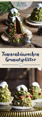 Tannenbaumchen Granatsplitter Rezept Weihnachtsessen Fingerfood Weihnachten Dessert Weihnachten