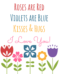 Roses Are Red Valentine S Day Printable Art A Mom S Take Roses Are Red Poems Roses Are Red Violets Are Blue Red Roses