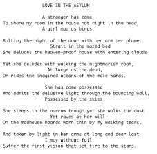 Love In The Asylum Dylan Thomas Dylan Thomas Poetry Words Worth