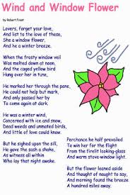Wind And Window Flower Poem Flower Poem Robert Frost Poems Poems