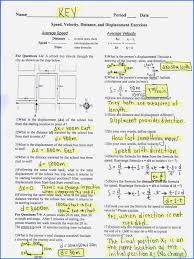 Distance And Displacement Worksheet Answers Elegant Average Speed And Average Velocity Workshe Scientific Notation Worksheet Word Problem Worksheets Worksheets