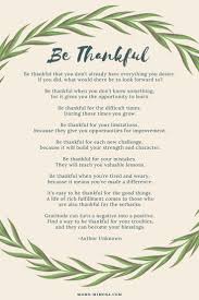 Be Thankful A Poem Of Gratitude This Poem Of Gratitude Helps To Remind Us Of Everything That Gratitude Quotes Thankful Gratitude Poems Thankful Quotes Life