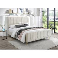 Summersville Upholstered Platform Bed In 2020 Velvet Bed Upholstered Platform Bed Bed