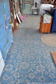 Stylishly Stenciled Floors Paint Pattern Stenciled Floor Painted Floors Flooring