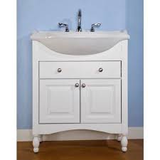 Bathroom vanities depth are very popular among interior decor enthusiasts as they allow for an added aesthetic appeal to the overall vibe of a property. Narrow Depth Bathroom Vanities Maximizing Small Space Narrow Bathroom Vanities Small Bathroom Sinks Bathroom Vanity