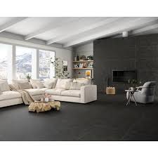 Uptown Antracite Ii Matte Porcelain Tile In 2020 White Porcelain Tile Porcelain Tile Floor Decor