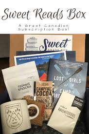 The Perfect Canadian Subscription Box Sweet Reads Box Read Box Book Subscription Box Gift Subscription Boxes