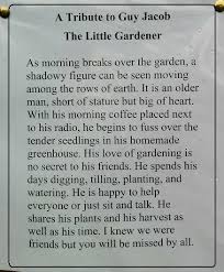 Jackson Road Community Garden Loses A Beloved Member Haligonia Ca