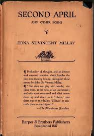 Second April And Other Poems First Edition Edna St Etsy Poetry Books Poems Writers And Poets
