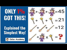 Witch Wand And Broom Puzzle Only For Genius Explained The Simplest Way Using Logic Patterns Youtube