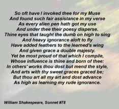 Muse Sonnet 78 Shakespeare Love Poems Shakespeare Love Love Poems For Him