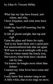 Her Poem Didn T Win First Prize But When She Recited It At A Public Reading In Camden Maine A Woman In The Audien Words Edna St Vincent Millay Poetry Quotes