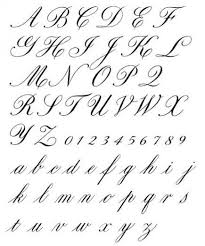 Tattoo Fonts Cursive Alphabet Style Hand Lettering 17 Ideas Tattoo Fonts Cursive Lettering Calligraphy Handwriting