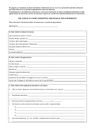 Doc S6 Esempio Di Piano Formativo Individuale Per Apprendisti Winner Baquare Academia Edu