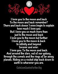 I Love You To The Moon And Back Quotes Poems Love Mom Quotes Daughter Love Quotes Love Yourself Quotes