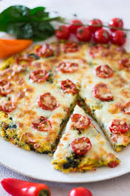 Einfache Polenta Pizza Mit Spinat Paprika Mohren Und Tomaten Ein Schnelles Und Gesundes Kinderrezept Gaumenfreundin Foodblo Polenta Pizza Rezepte Polenta