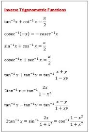 Studywalk Mathematical Formula Inverse Trigonometric Functions Www Studywalk Com Mathematics Mathematics Worksheets Algebra Formulas