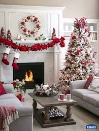 Holiday Ideas For Living Rooms Christmas Decorations Apartment Christmas Apartment White Christmas Decor