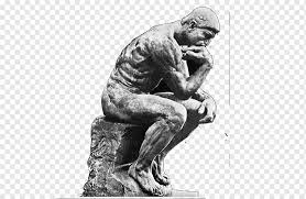 Filosofia Do Pensamento O Pensador Pensamento Critico Intelectual Filosofia Monocromatico Escultura Em Pedra Humano Png Pngwing