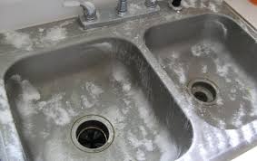 clean and polish stainless steel sinks