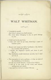 Walt Whitman I Celebrate Myself From New York Public Library Digital Collections Walt Whitman Walt Whitman Quotes Whitman Poems
