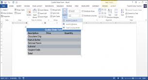Adjust Row Height And Column Width In Word Tables Layout Design Words Word Table