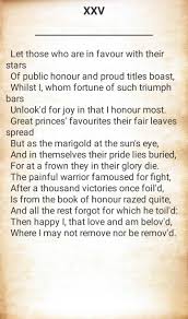 In Sonnet 25 Which Has As Its Theme Mortality Versus Immortality The Poet Contrasts Himself With Those Who Are Shakespeare Sonnets Sonnets Shakespeare Plays