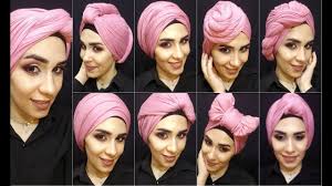 9 طرق للف حجاب التربون بطريقة سهله وبسيطه Youtube