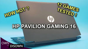 Hp Pavilion Gaming 16 1 Gaming Benchmarks Thermals Youtube