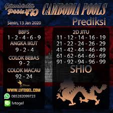 Bocoran Prediksi Togel Cambodia 13 Januari 2020 13 Januari 11 Januari Januari