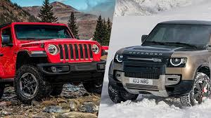 2020 Land Rover Defender Specs Compared To Jeep Wrangler Land Rover Defender Land Rover Jeep Wrangler