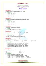 Whole Numbers For Class 6 Maths Maths Ncert Solutions Class 6 Maths Math