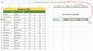 Fetch Multiple Columns Using Vlookup 9 Excel Hacking Computer Math