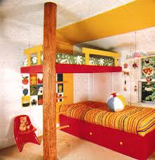 Bunk beds make more efficient use of floor space. 1980s Children S Room Retro Bedrooms 1970 S Home Decor Home Decor