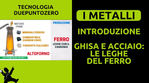Metalli Introduzione Ghisa E Acciaio Le Leghe Del Ferro Youtube