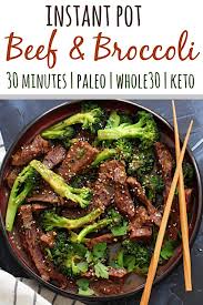 Flank steak is one of the most flavorful cuts of beef. Instant Pot Beef And Broccoli Whole30 Paleo And 30 Minutes Whole Kitchen Sink