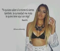 Solo existe una raza, la raza humana y ahora veo que la forma en que lo expresé no estuvo bien, agregó. Frases De Karol G Home Facebook