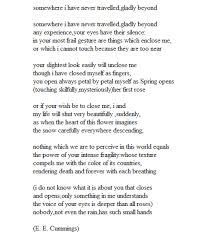 E E Cummings Love Quotes Rain Poems Soulmate Love Quotes
