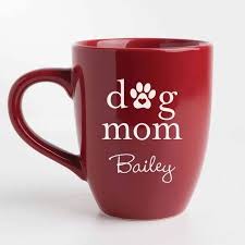 Personalized Dog Mom Bistro Coffee Mug Walmart Com Mugs Dog Mom Dog Person