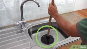 3 ways to unclog a kitchen sink wikihow