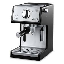 Delonghi Black Stainless Steel 15 Bar Pump Combination Espresso And Cappuccino Machine Best Home Espresso Machine Espresso Coffee Machine Home Espresso Machine