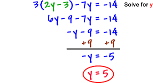 Substitution Method Solving Equations Math Tricks Learning Math