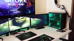 Running My Triple Monitor Gaming Setup Off Of Solar Power Video Dailymotion