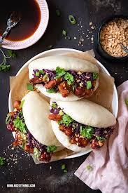 Gua Bao Burger Bao Buns Rezept Mit Thermomix Variante Nicest Things Streetfood Rezepte Schweinebauch Rezepte