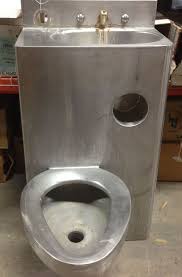 stainless steel toilet sink