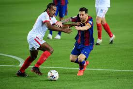 Guilherme arana pulled one back for sevilla, but fine team. Barcelona Vs Sevilla La Liga Final Score 1 1 Barca Disappoint Drop Points At Home Barca Blaugranes