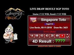 Hasil Result Togel Sgp Hari Ini 5 November 2018 Data Sgp Togel118 Data Youtube The 5th Of November