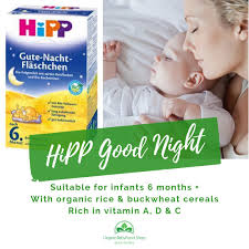 Hipp Organic Good Night Formula 6 Months Gluten Free Cereal Hipp Organic Lactose Milk