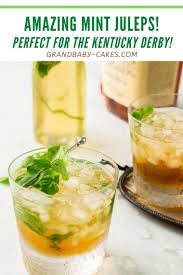 Perfect Mint Juleps Ready For Kentucky Derby Recipe In 2020 Mint Julep Recipe Mint Simple Syrup Classic Mint Julep Recipe